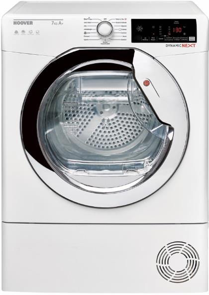 HOOVER Asciugatrice slim Hoover DXW4H7A1TCEX0 libera installazione 7 KG classe A+